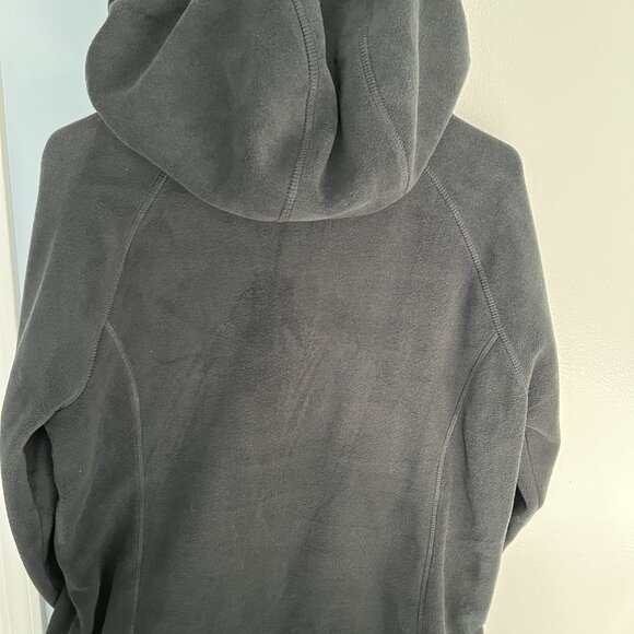 Roxy Women's Zip-up Fleece Hooded Jacket Size XL Black New without tags - Picture 4 of 4